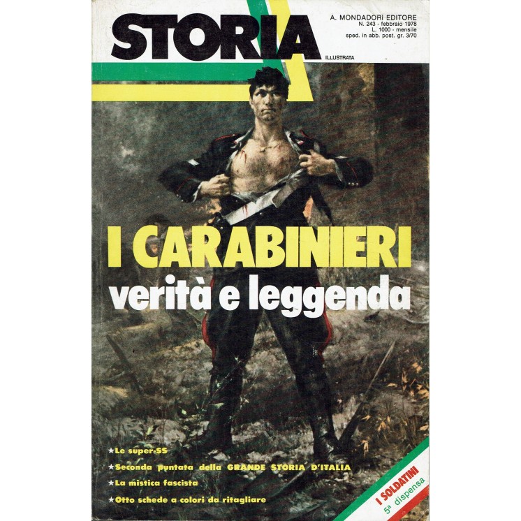 Storia Illustrata 243 feb 1978 I carabinieri verita' e leggenda FF15