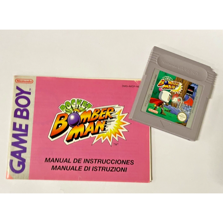 Videogioco GAME Boy Pocket Bomber Man no BOX si libretto ITA B47