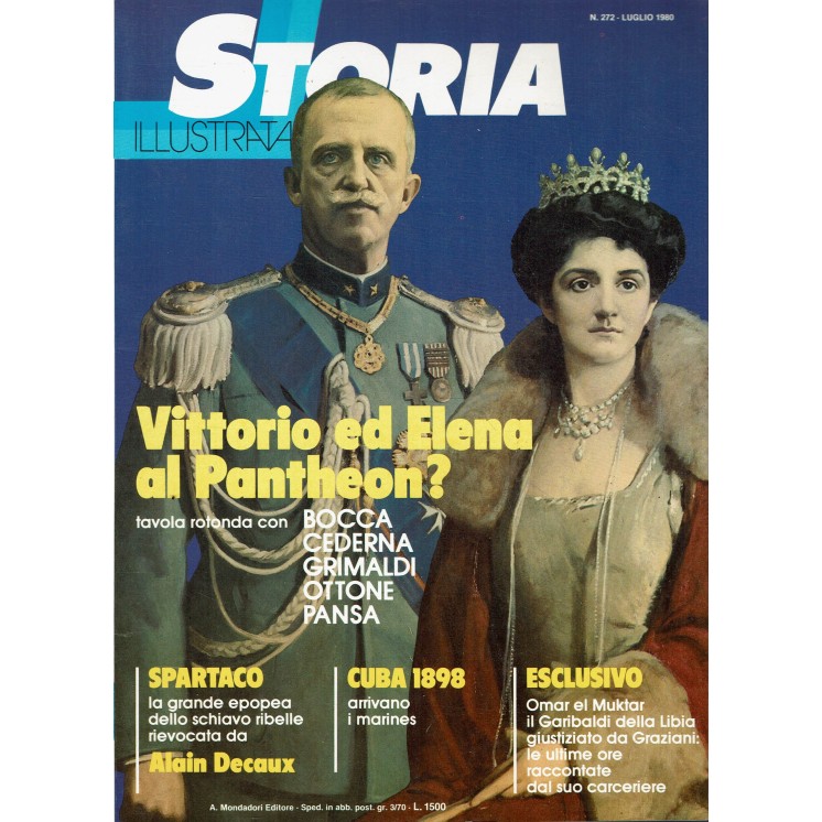 Storia Illustrata 272 lug 1980 Vittorio ed Elena al Pantheon? FF15