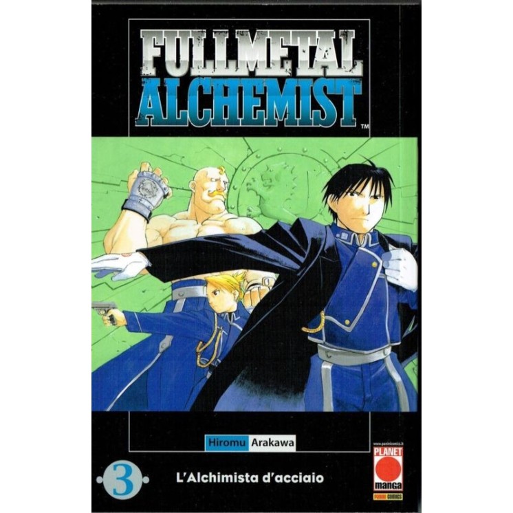 FullMetal Alchemist n. 3 di Hiromu Arakawa RISTAMPA NUOVO ed. Panini