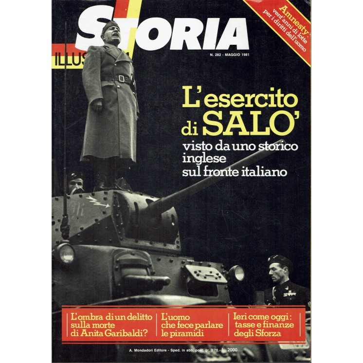 Storia Illustrata 282 mag 1981 L'esercito di Salo' FF15