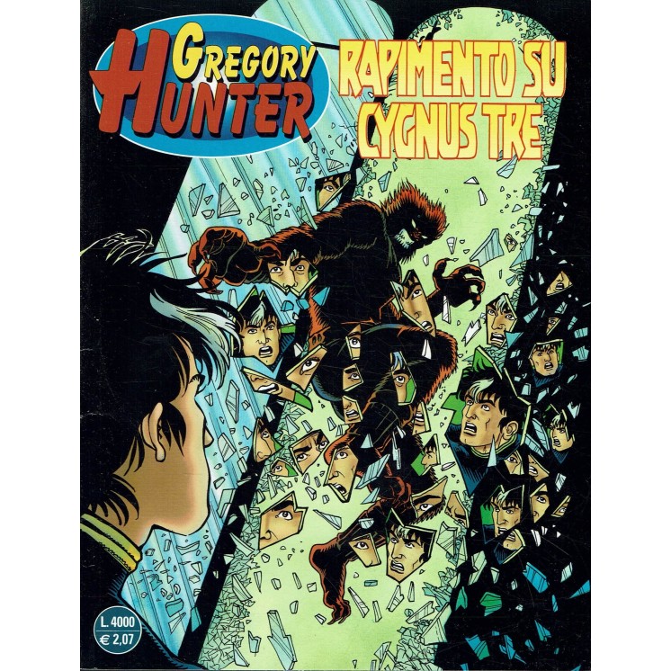Gregory Hunter  9 Rapimento su Cignus Tre di Antonio Serra ed. Bonelli BO10