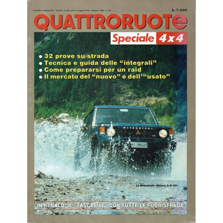 Quattroruote Speciale 4x4 1989 ed. Domus FF00