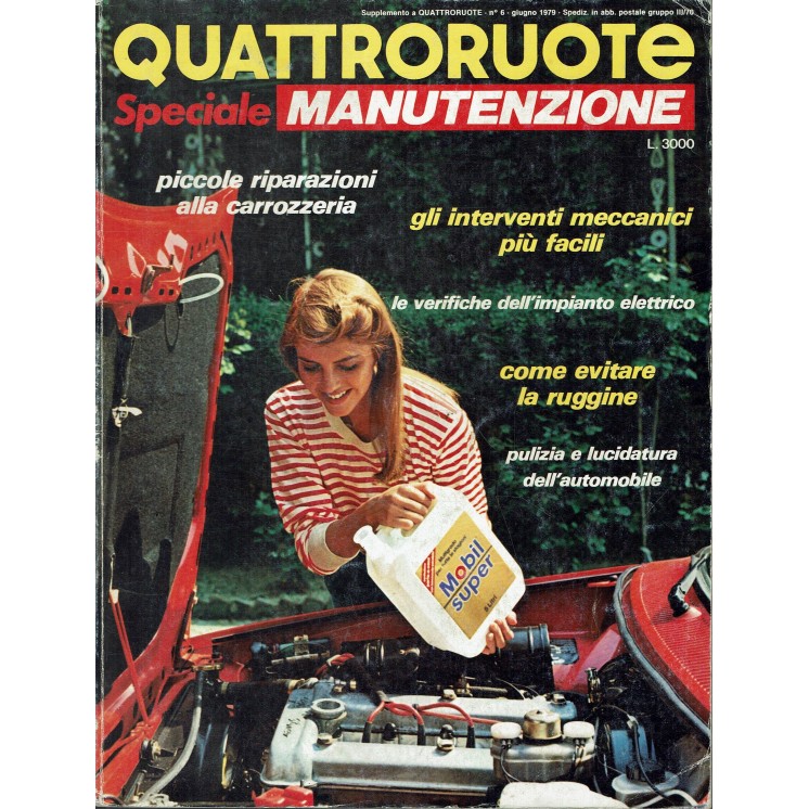 Quattroruote Speciale Manutenzione 1979 ed. Domus FF00
