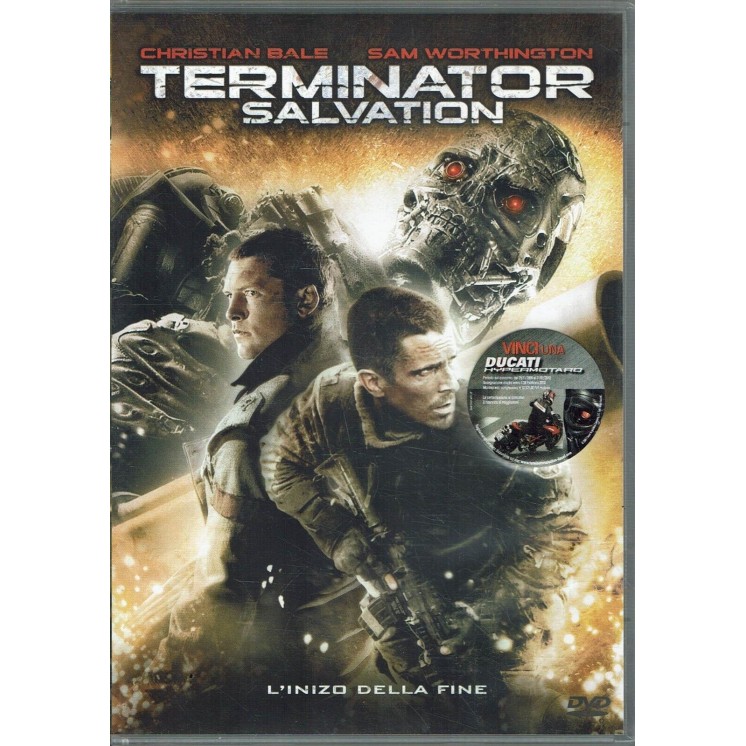 DVD Terminator salvation con Christian Bale ITA usato ed. Sony Pictures B25