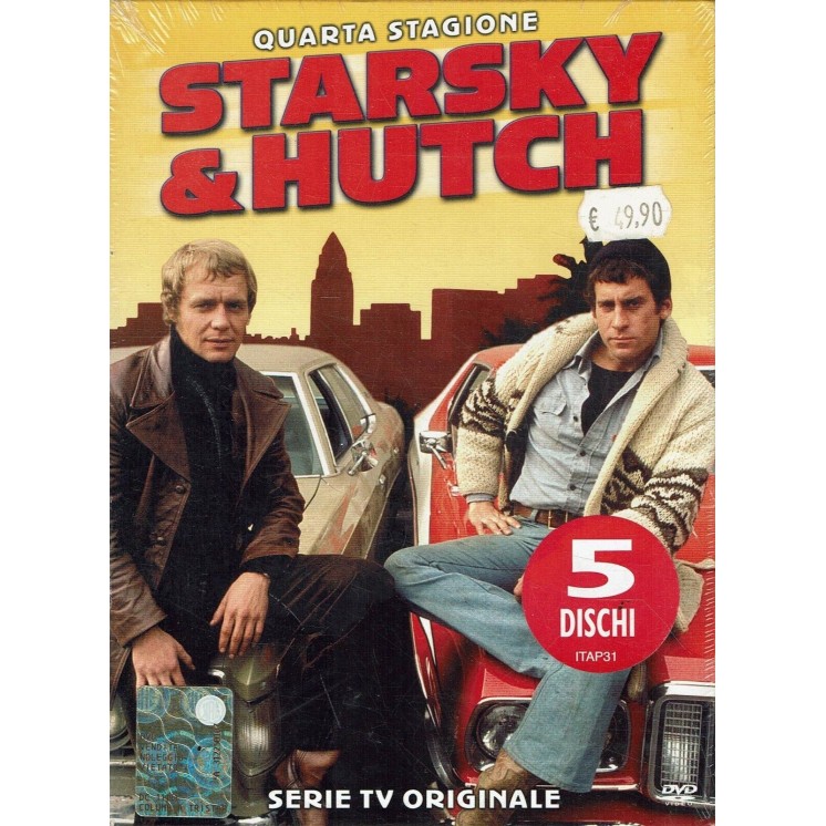 DVD STARSKY e HUTCH QUARTA STAGIONE cofanetto NUOVO ITA B08