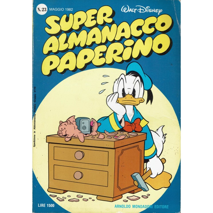 Super Almanacco Paperino n.23 maggio 1982 ed. Mondadori FU15