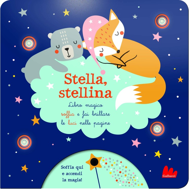 Stella stellina libro magico soffia e fai brillare ed. Gallucci B48
