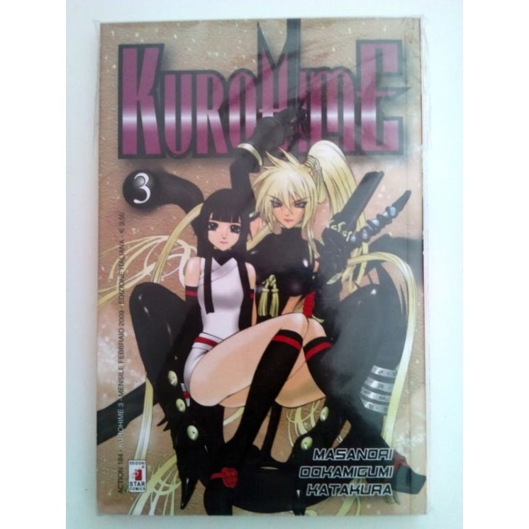 Kurohime n. 3 di Masanori Ookamigumi Katakura ed. Star Comics