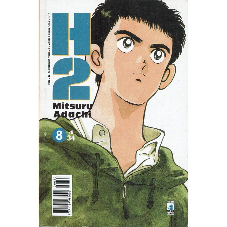 H2  8 di M. Adachi ed. Star Comics