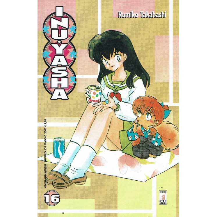 Inuyasha 16 di Rumiko Takahashi prima edizione ed. Star Comics
