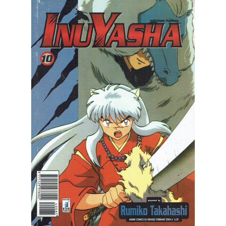 InuYasha Anime Comics n. 10 di Rumiko Takahashi ed. Star Comics