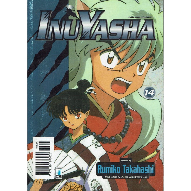 InuYasha Anime Comics n. 14 di Rumiko Takahashi ed. Star Comics