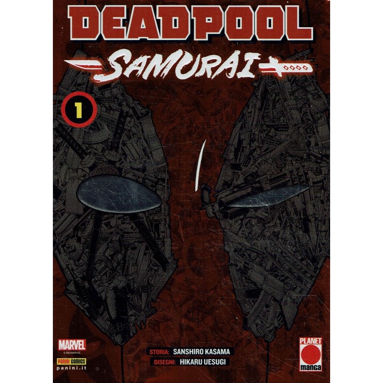 Deadpool Samurai 1 VARIANT di Sanshiro Kasama (MANGA) ed. Panini