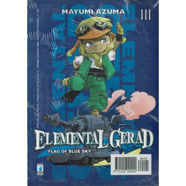 Elemental GeraD - Flag of blue Sky   3 di M. Azuma ed. Star Comics