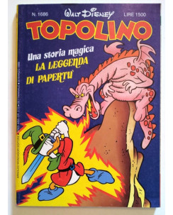 Topolino n.1686 di Walt Disney ed. Mondadori