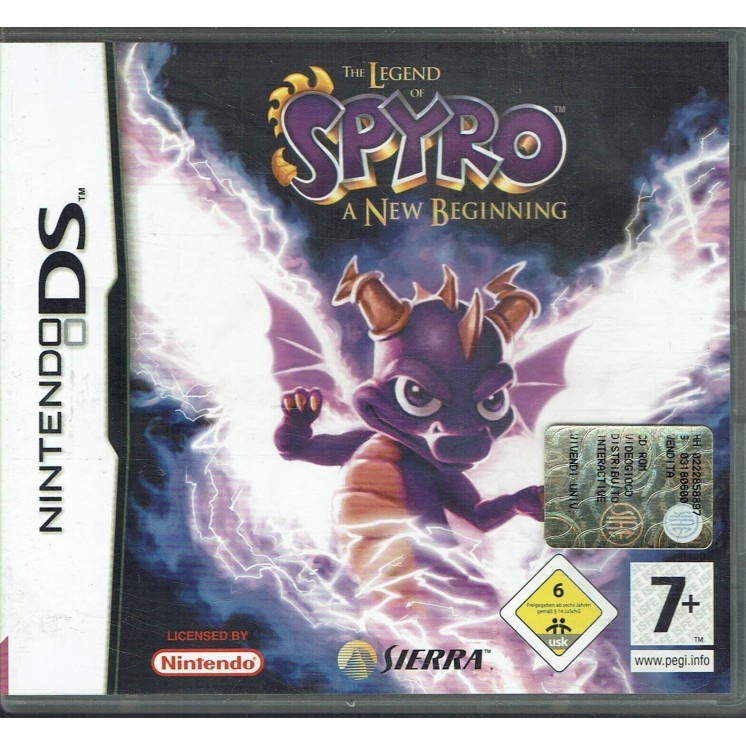 Videogioco Nintendo DS the Legend of Spyro the new beginning USATO ITA B33