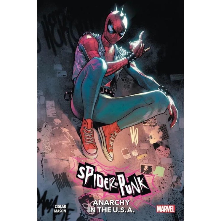 Spider Punk Anarchy in the USA di Ziglarbrossurato ed. Panini SU09