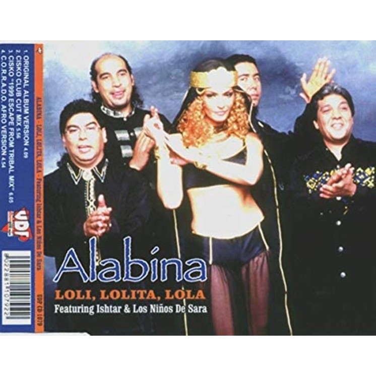 CD Aklabina  loli lolita lola UDP 1999 4 tracce B13