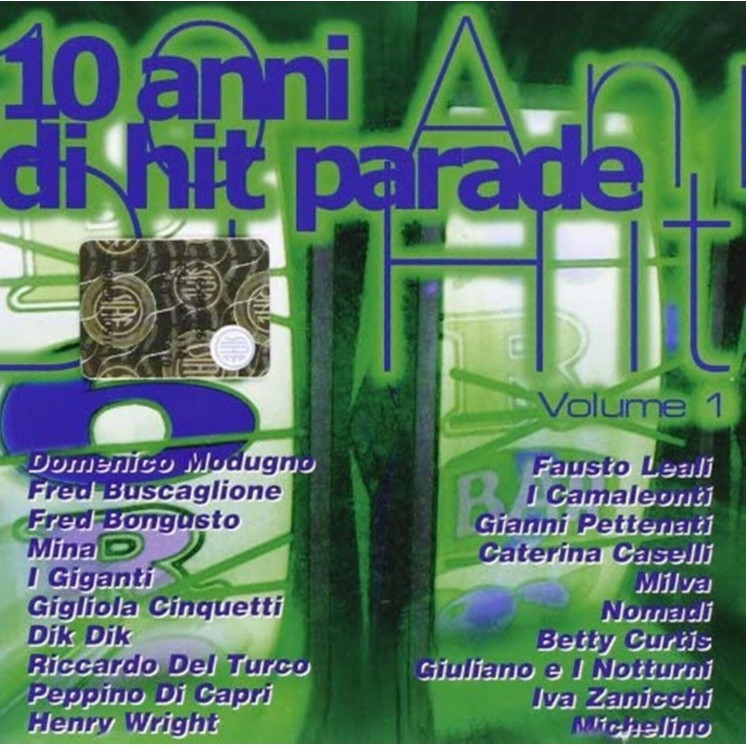 CD 10 anni di Hit Parade volume 1 Warner 1999 20 tracce B41