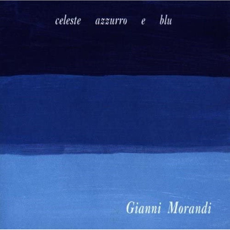 CD Gianni Morandi Celeste, Azzurro e Blu BMG 1997 12 tracce B41