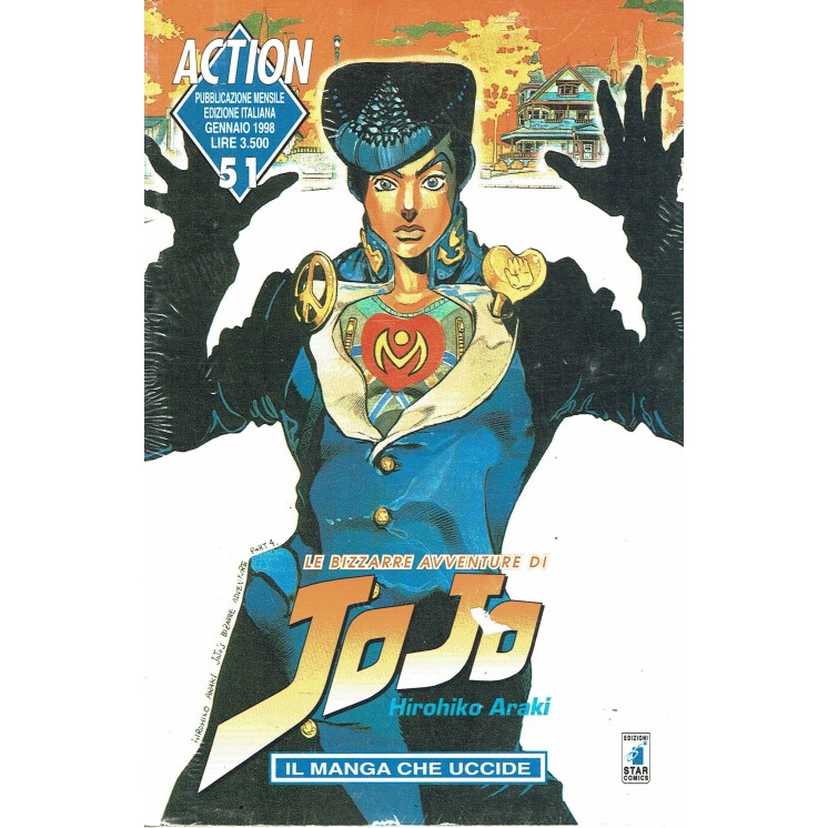 Le bizzarre avventure di JoJo n. 51 di Araki prima ed. Star Comics