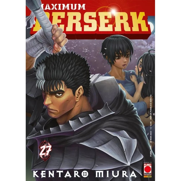MAXIMUM BERSERK 27 di Kentaro Miura ed. Panini FU39