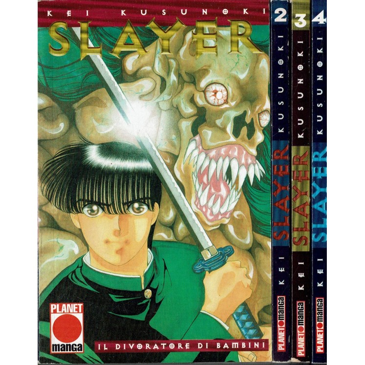 Slayer divoratore bambini 1/4 serie COMPLETA di Kusunoki ed. Panini SC02
