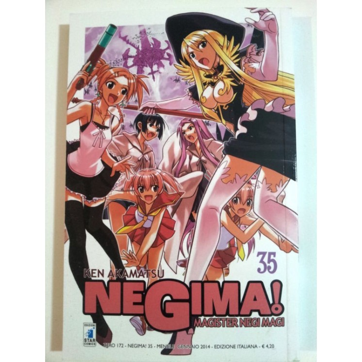 NeGima! Magister Negi Magi di Ken Akamatsu N.35 ed. Star Comics