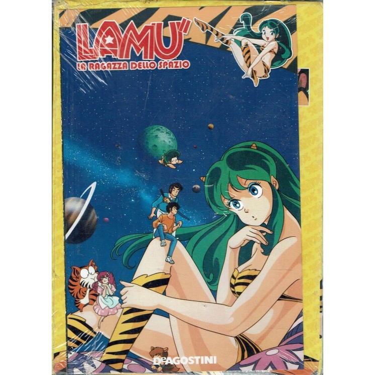 DVD Lamu' La ragazza dello spazio Film 48 ep.179 182 ITA NUOVO De Agostini B38