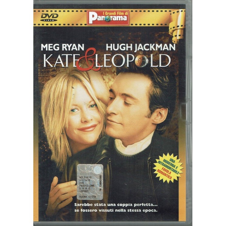DVD KATE e LEOPOLD con MEG RYAN HUGH JACKMAN editoriale ITA USATO B38