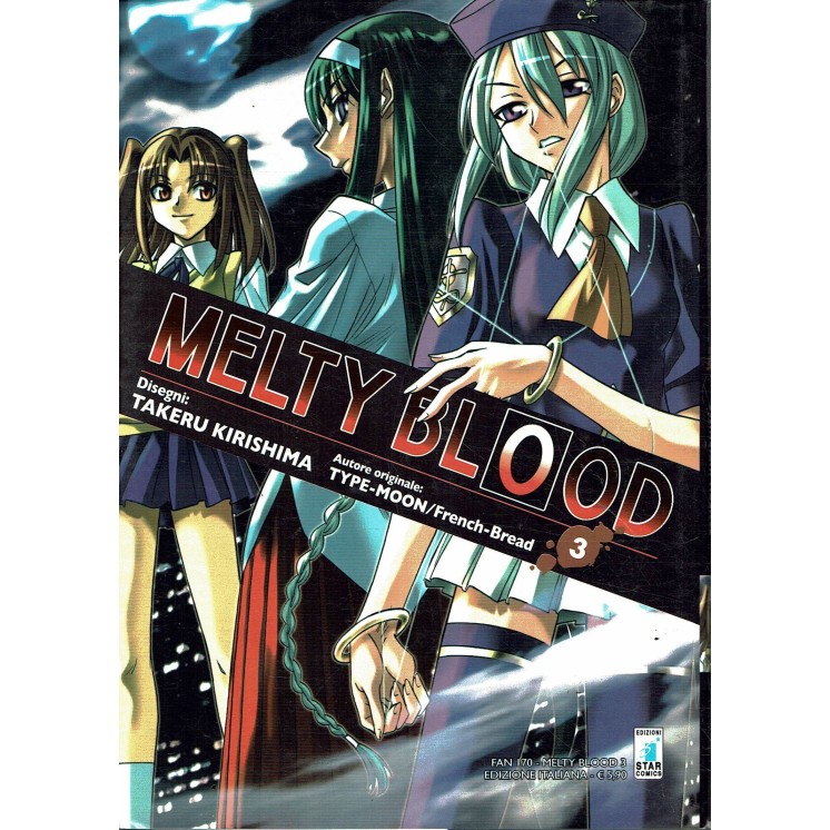 MELTY BLOOD n. 4 di T. KIRISHIMA ed. Star Comics