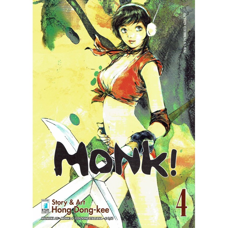 Monk! n. 2 di Hong Dong-kee ed. Star Comics