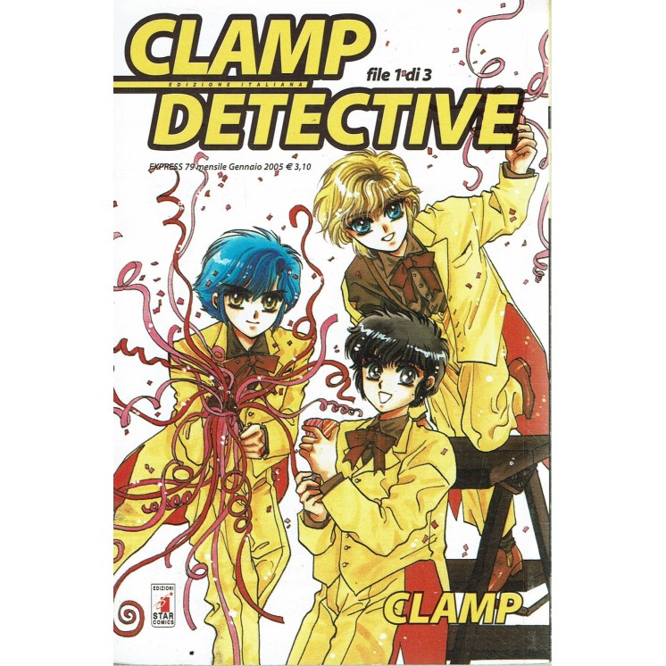 CLAMP DETECTIVE  2 di 3 di CLAMP ed. STAR COMICS