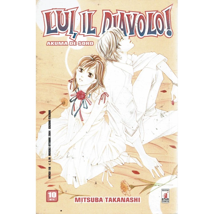 Lui il diavolo 10 Akuma De Soro di Mitsuba Takanashi ed. Star Comics
