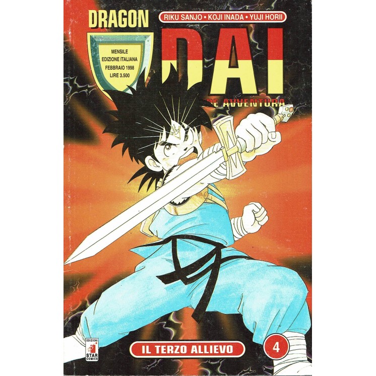 Dragon Dai - La Grande Avventura n. 4 di Sanjo Inada Horii ed. Star Comics