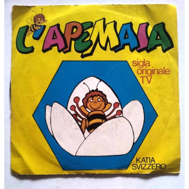 Katia Svizzero: L'ApeMaia - sigla originale TV - Cetra SP1722 1980 ...