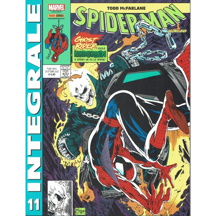 Marvel Integrale 11 Amazing Spider-Man  11 di Mc Farlane ed. Panini Comics BO07