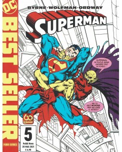 Dc Best Seller  5 Superman  5 di John Byrne ed. Panini Comics BO10