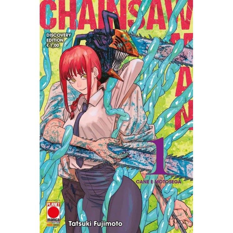 Chainsaw Man  1 DISCOVERY EDITION di Fujimoto ed. Panini NUOVO