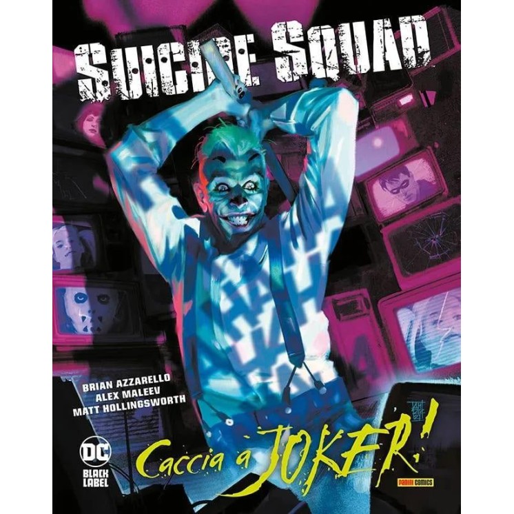 Dc Black Label : Suicide Squad Caccia a Joker di Azzarello ed. Panini CART. FU26