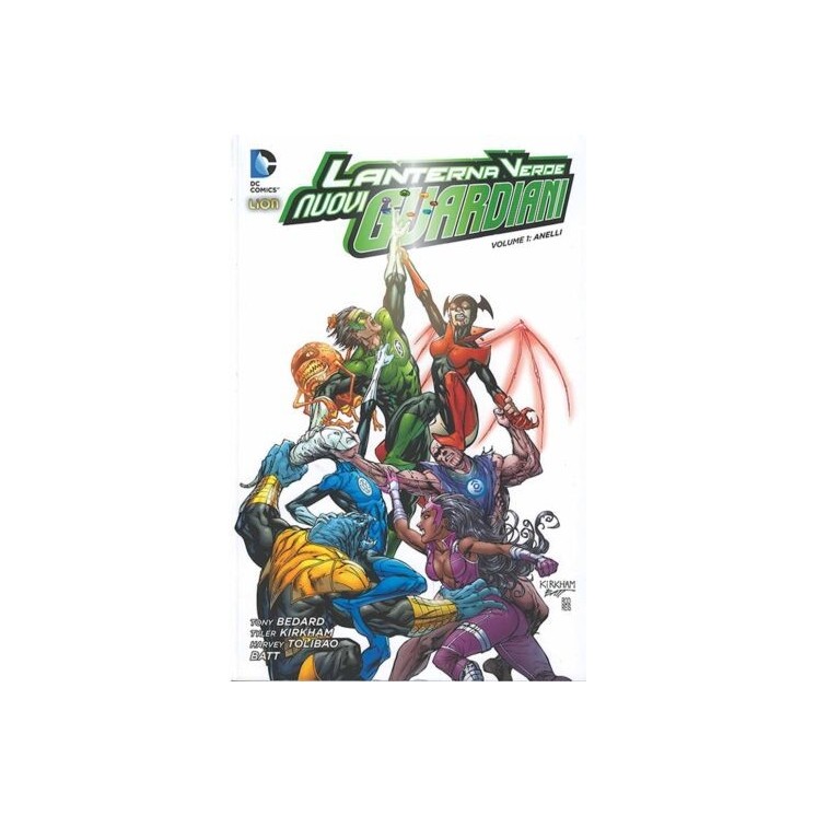 Lanterna Verde nuovi guardiani  1 anelli di Bedard ed. Lion NUOVO SU37