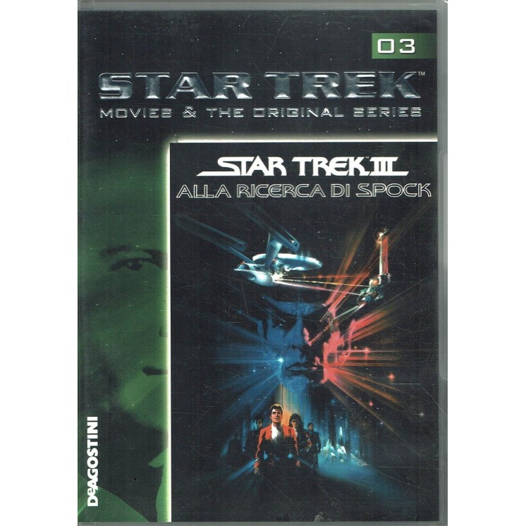 DVD STAR TREK 3 alla ricerca di Spock 3 editoriale DeA ITA usato B12