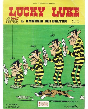 Lucky Luke n.  1 L'amnesia dei Dalton di Morris ed. Comixbus FU09