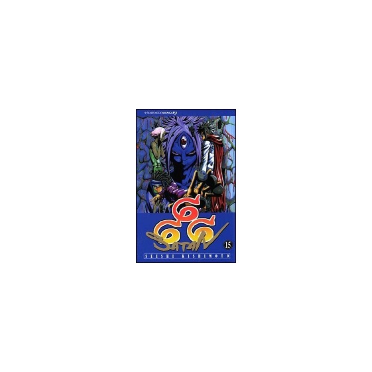 666 Satan di Seishi Kishimoto N.16 ed. Jpop 