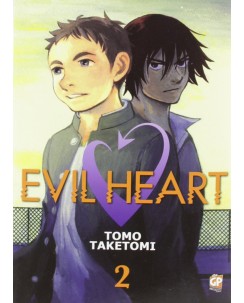 Evil heart n. 3 di Tomo Taketomi NUOVO ed. Gp