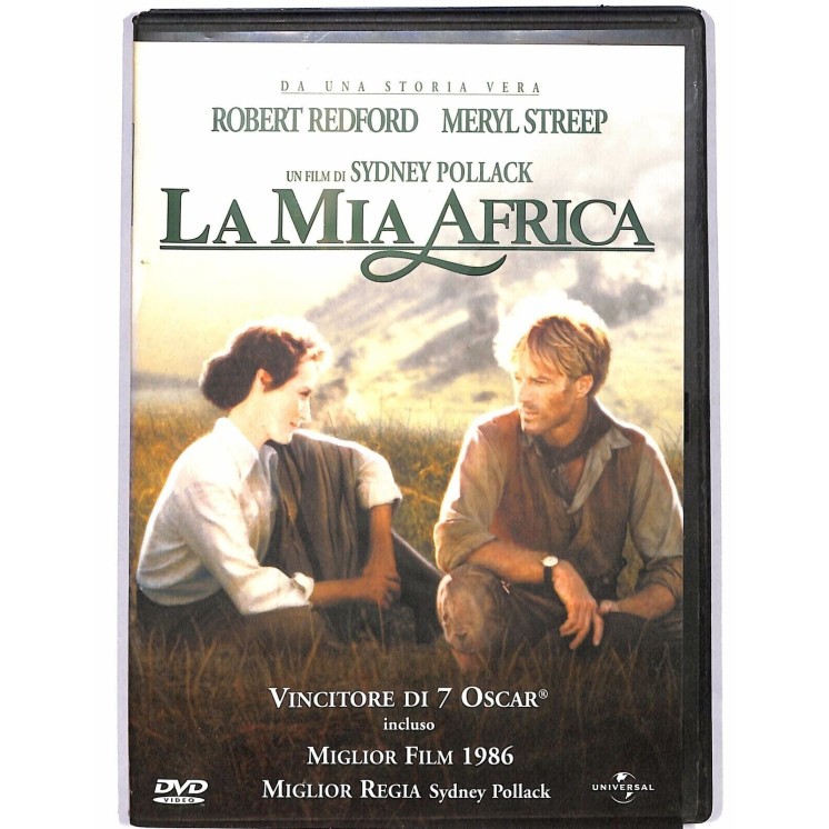 DVD La mia Africa con robert Redford e Meryl Streep ITA usato B17