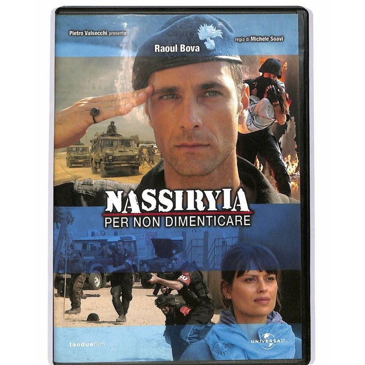 DVD Nassirya per non dimenticare con Raoul Bova ITA usato B17