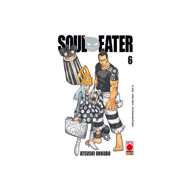 Soul Eater n. 6 di Atsushi Ohkubo - Prima Ristampa Planet Manga 4,50€