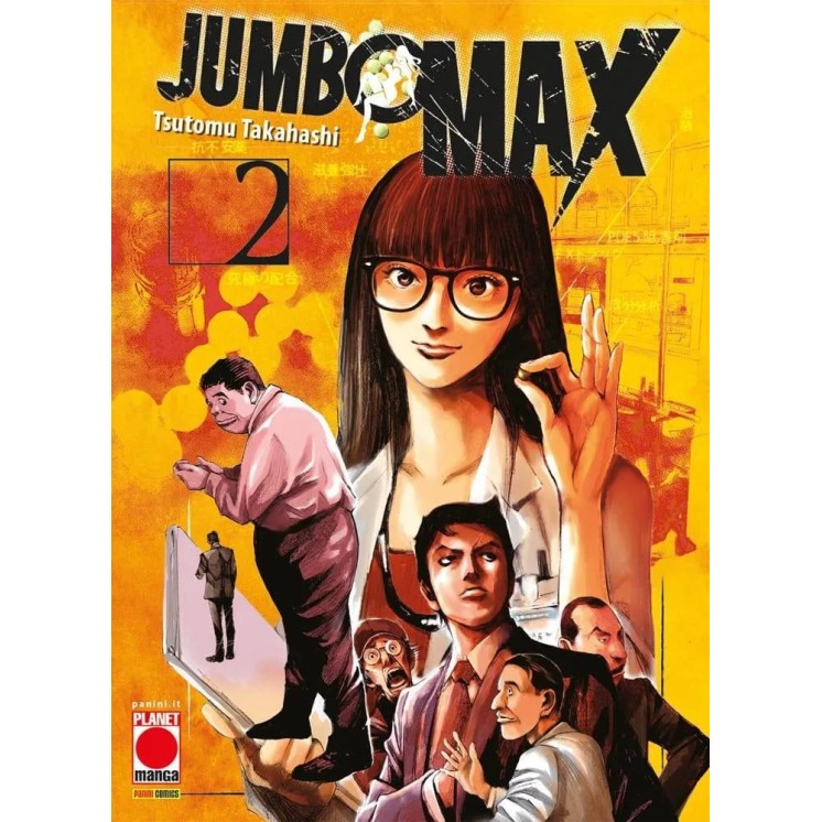 Jumbo Max  2 di Tsutomu Takahashi aut. Jiraishin NUOVO ed. Panini